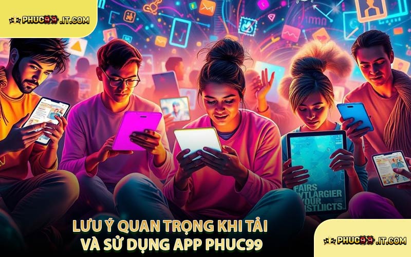Lưu Ý Quan Trọng Khi Tải Và Sử Dụng App PHUC99